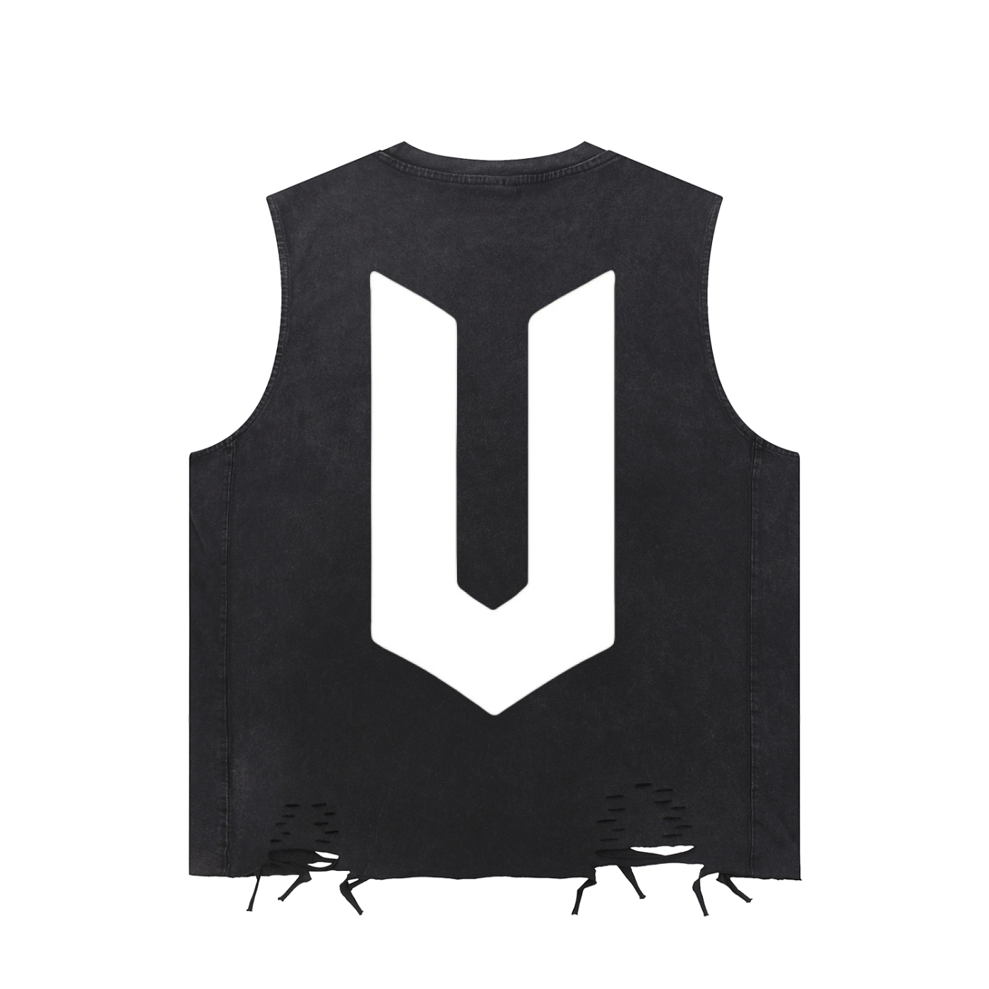 UNDRDOG Washed Raw-Hem Tank Top