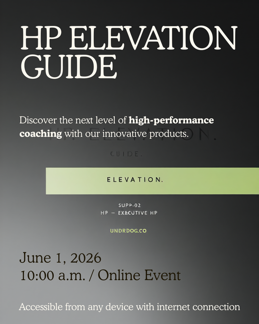 UNDRDOG™ HP Elevation Guide — SUPP-02