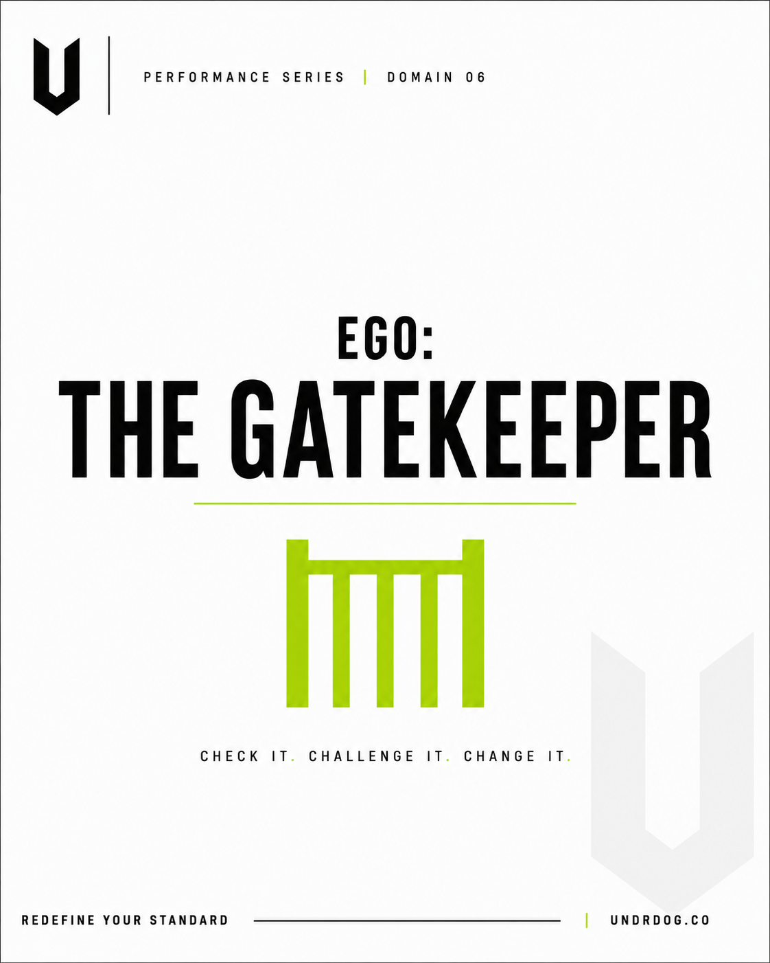 UNDRDOG™ The Gatekeeper — Closing Manifesto (PS-EGO)
