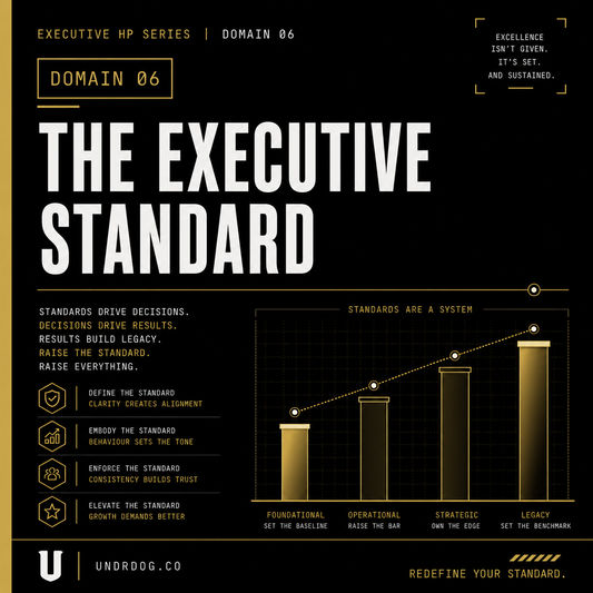 UNDRDOG™ The Executive Standard Worksheet — EHP-06
