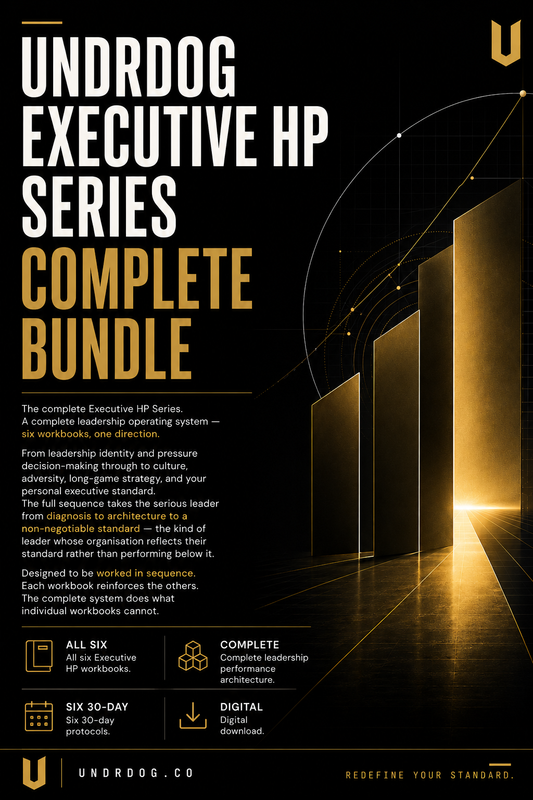 UNDRDOG™ Executive HP Series — Complete Bundle