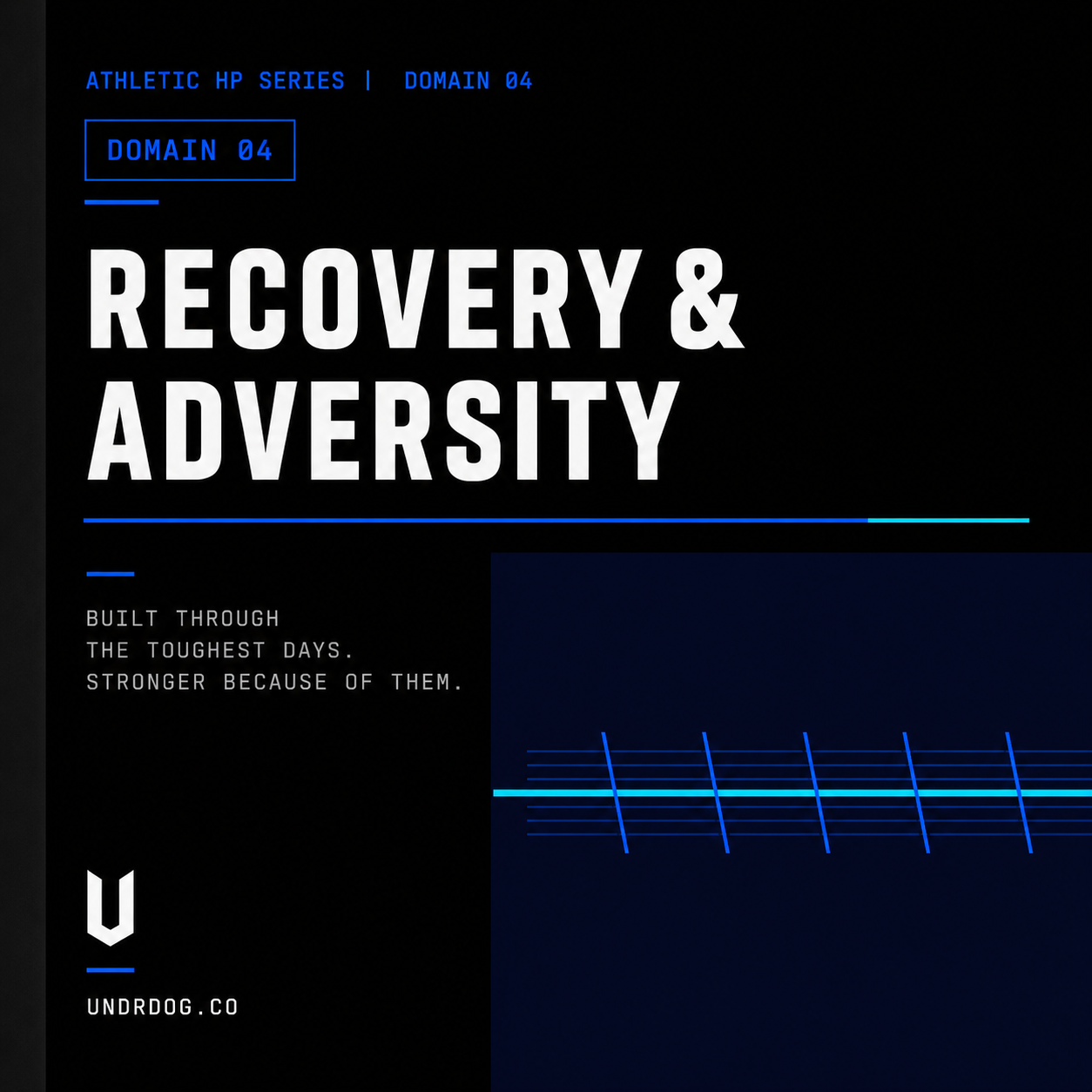 UNDRDOG™ Recovery &amp; Adversity Worksheet — AHP-04