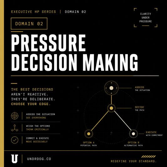 UNDRDOG™ Pressure Decision-Making Worksheet — EHP-02